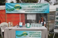 Le service commercial en action...salon Natur'Avignon 2012