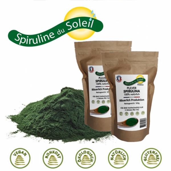 Sac de spiruline Poudre (1 kg)